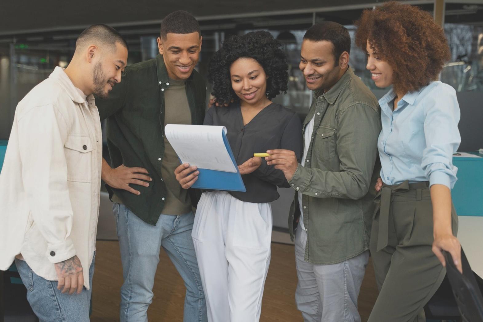 Australian business meeting discussing Q4 2024 sales performance data